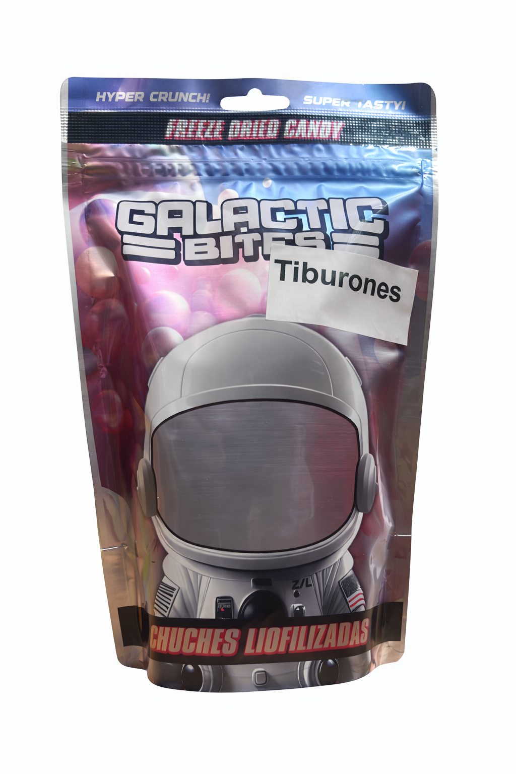 Tiburones Galactic Bites  Liofilizados 50g
