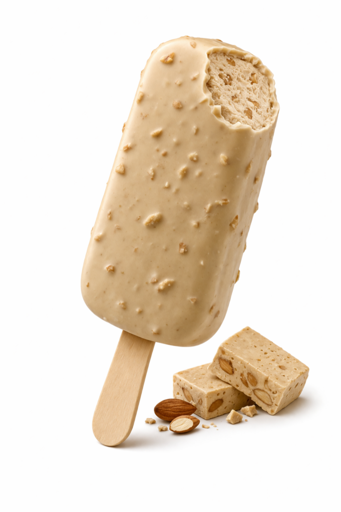Helado de Turrón