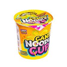 Fideos de Golosinas Noodles Candy Cup Johny Bee 65gr