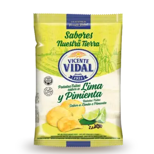 Patatas Vidal Lima y Pimienta 130g