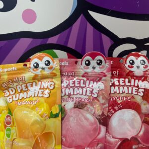 Pack de Gominolas Variadas K-Peelz 3 Sabores 75g