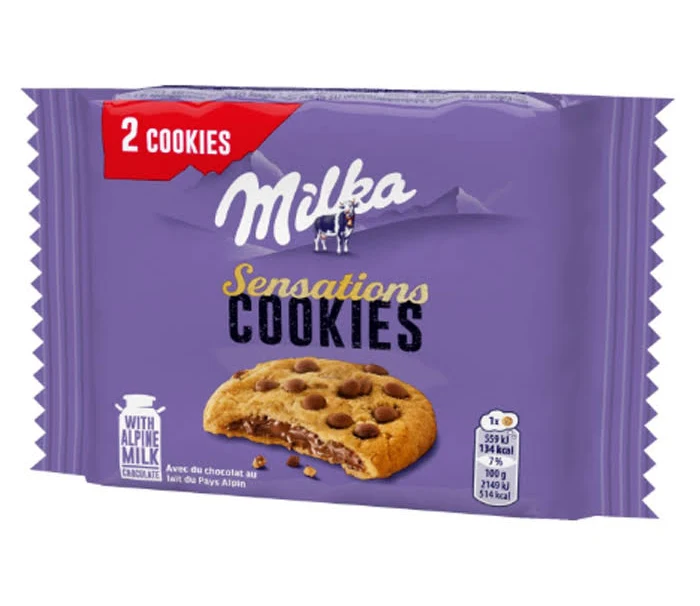 MILKA SENSATIONS COOKIES 52g