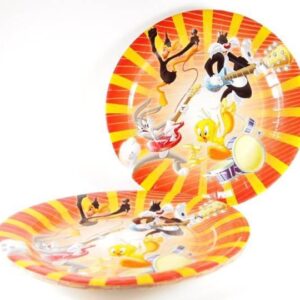 LOONEY TUNES BBS PLATOS 23 CM. 10 U.