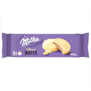 Milka Choco Wafer White 150g