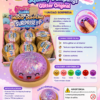 TikTok Viral Squishy Dumplings Glitter Original– 1 Unidad