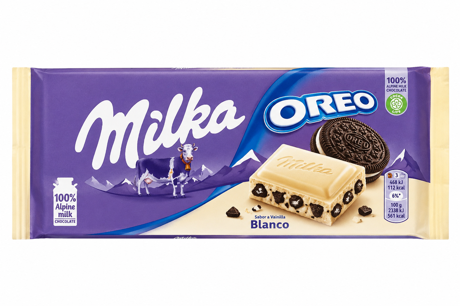 Milka Oreo Blanco 100g