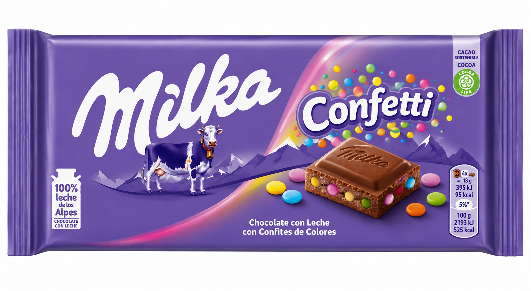 Milka Confetti 90g