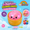 TikTok Viral Squishy Dumplings Steamed Bun Glitter 1Pc