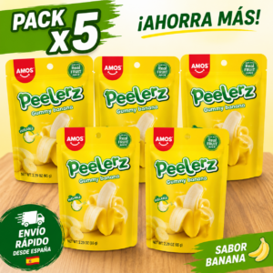 AMOS PEELERZ BANANA 65g MEGA PACK OFERTA