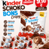 Pack 10 Kinder Schoko Bons Crispy 22,4g – Chocolate Kinder Crujiente Oferta