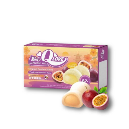 Qlove Mochi Passion Fruit 80g