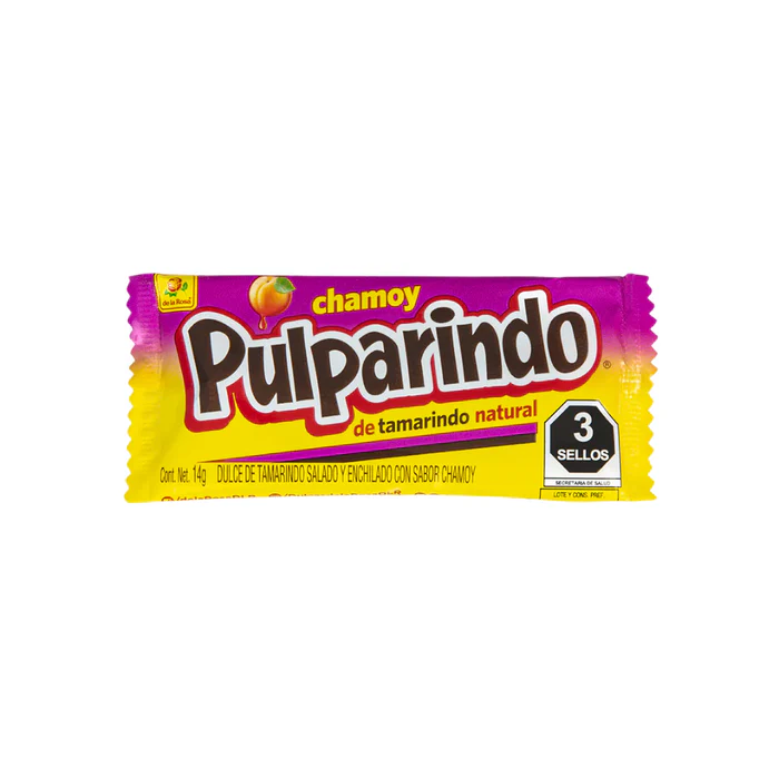 CANDY DE LA ROSA 14 GR PULPARINDO CHAMOY