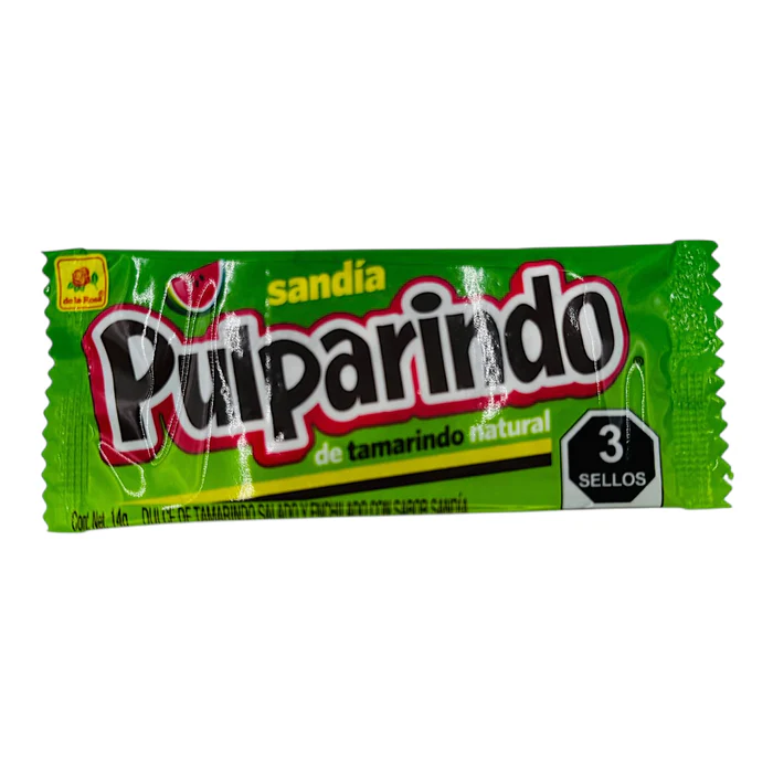 CANDY DE LA ROSA 14 GR PULPARINDO SANDIA
