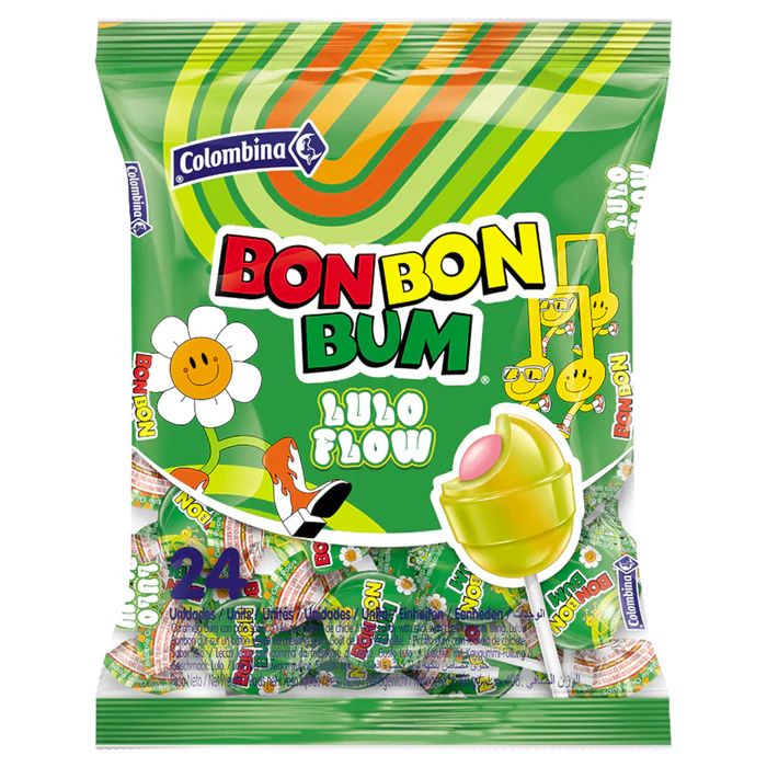 CANDY COLOMBINA 17 GR BONBONBUM LULO FLOW 1 UNIDAD