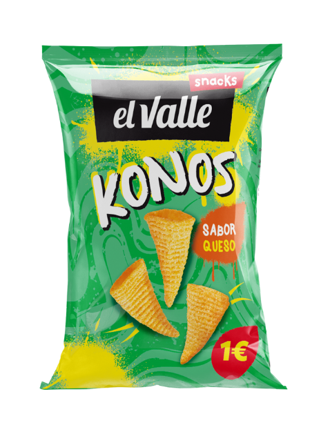 KONOS BACON QUESO  EL VALLE 90gr