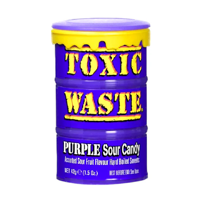 CANDY TOXIC WASTE 42 GR PURPLE DRUM