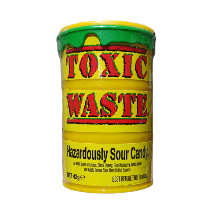 CANDY TOXIC WASTE 42 GR YELLOW DRUM