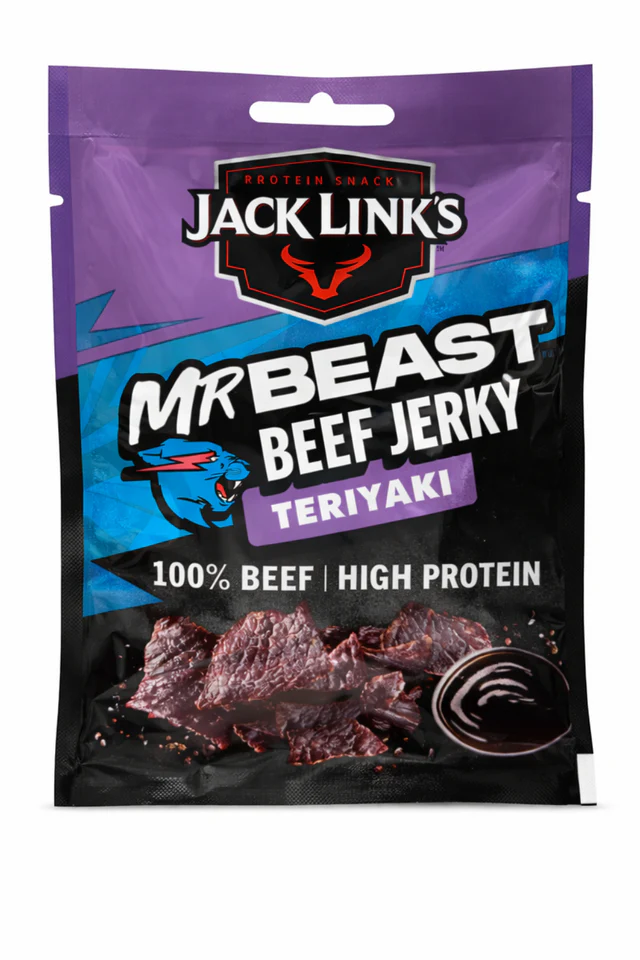 Jack Link's Mr Beast Beef Jerky Teriyaki  25g