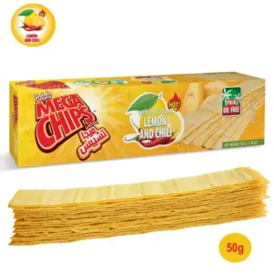 Mega Chips Limón & Chile 50g 1 Pieza