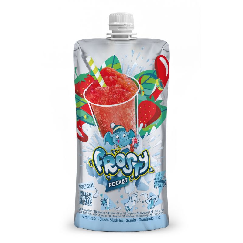 Frosty Pocket Strawberry 160g (1 Unidad)