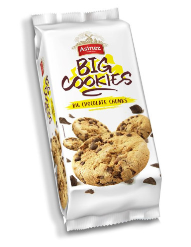BIG COOKIES MEDIO BLANCO ASINEZ 140 G