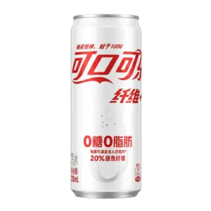 Coca-Cola Fiber Plus 320ml Refresco Japonés con Fibra