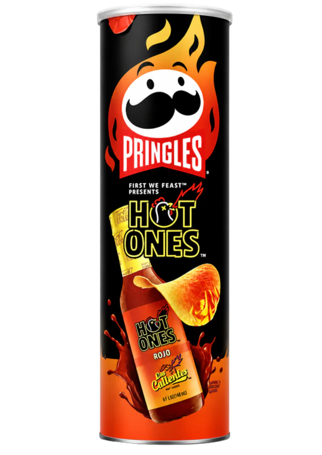 Pringles Hot Ones Rojo 156g