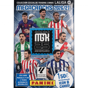 Panini La Liga Megacracks 2026/27 – Sobre 8 Cards 1 unidad