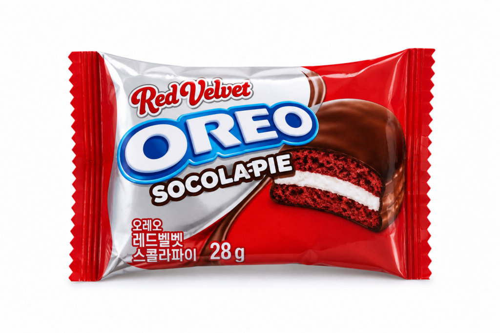 Oreo Red Velvet Scola Pie – 1 Unidad (28g)