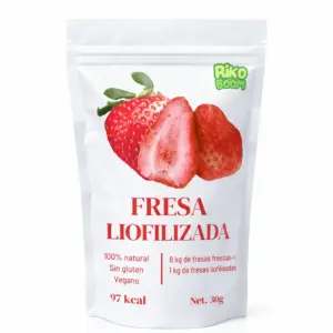 Fresa Entera Liofilizada Crujiente Rikoboom 30g