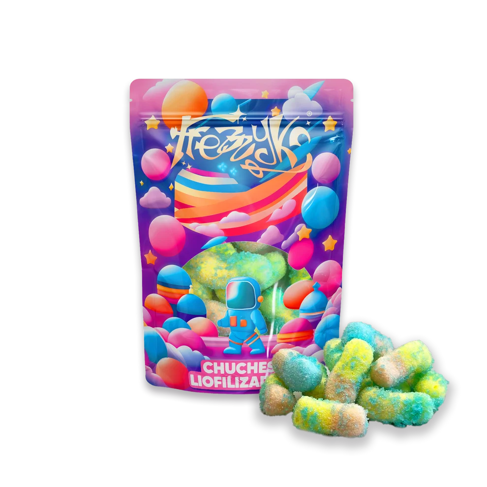 Minigusanos Ácidos Arándanos Xtreme Frezzyks  51g
