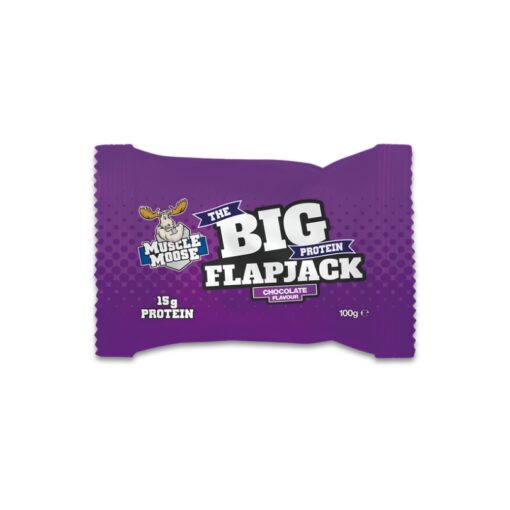 Muscle Moose Big Protein Flapjack Chocolate 100g