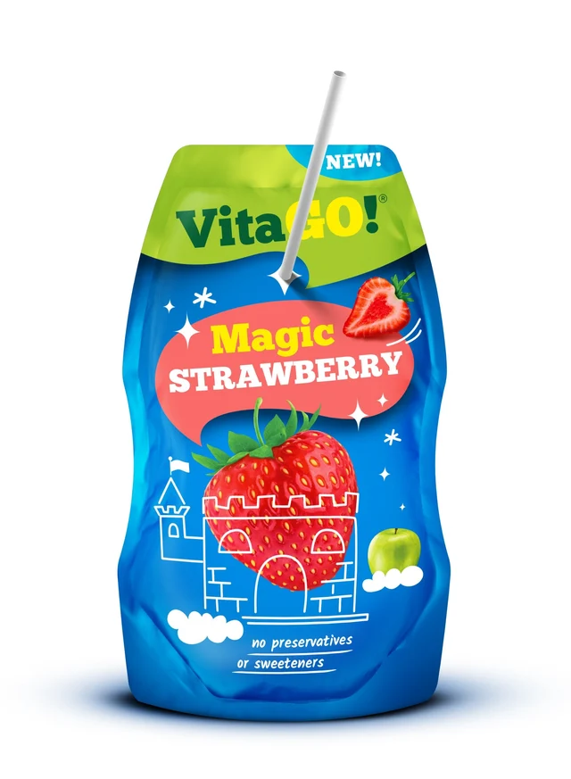 Vitago Apple & Strawberry 200ml