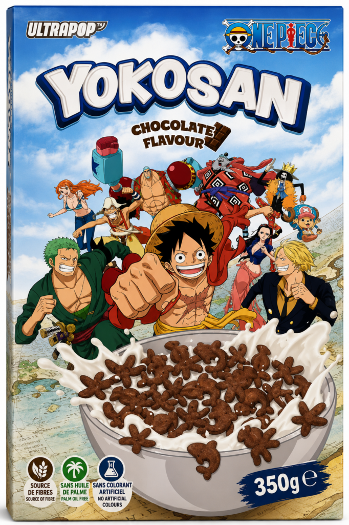 UltraPop Cereals ‘Naruto’ Chocolate 350g