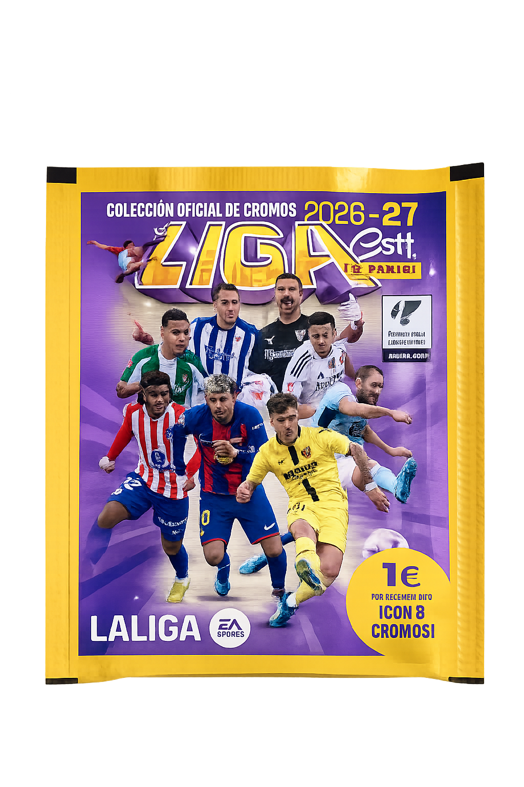 Cromo Panini Liga Este 2026/27 – Sobre 8 Cromos 1 unidad