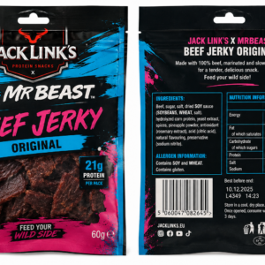 Jack Link's ft Mr Beast Beef Jerky Original 60g