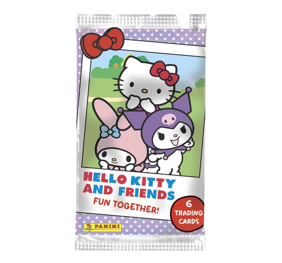 Panini Hello Kitty & Friends Fun Together – Sobre 6 Cards 1 unidad
