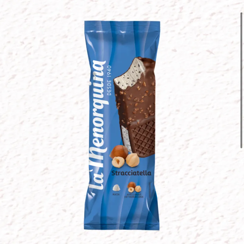Sándwich de helado Stracciatella