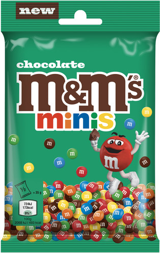 M&M's Minis Bites Milk Chocolate 70gr