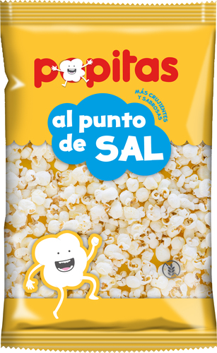 Popitas | Palomitas al Punto de Sal de Mar 80g