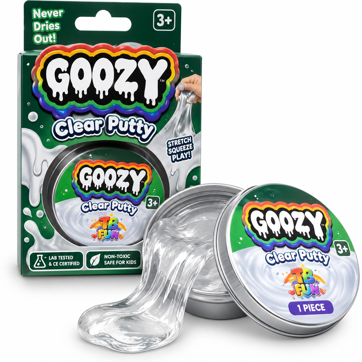 Goozy Putty Clear – 1 Unidad