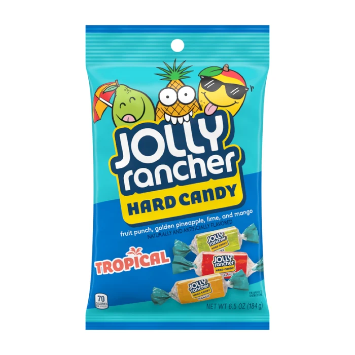 Jolly Rancher Tropical Hard Candy – 184 g – 1 bolsa