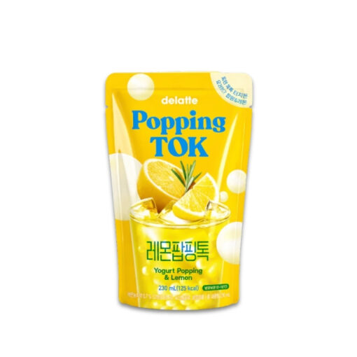 Delaffe Popping Tok Lemon – 230ml