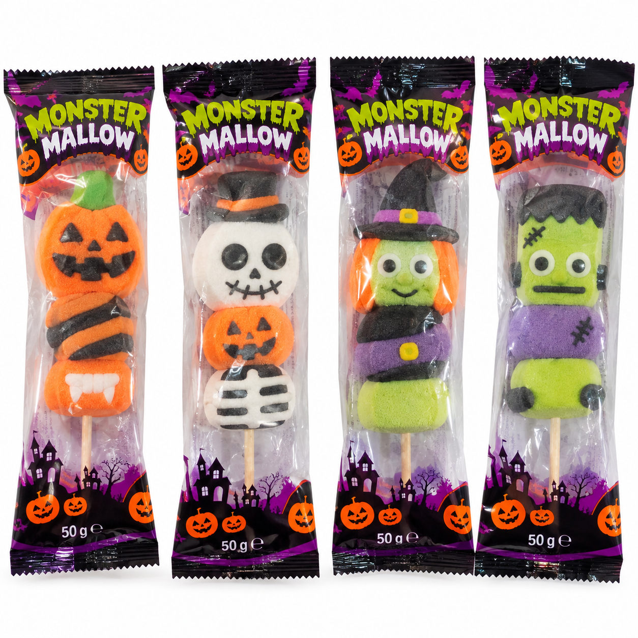 Monster Mallow Halloween 50g – 1 Unidad