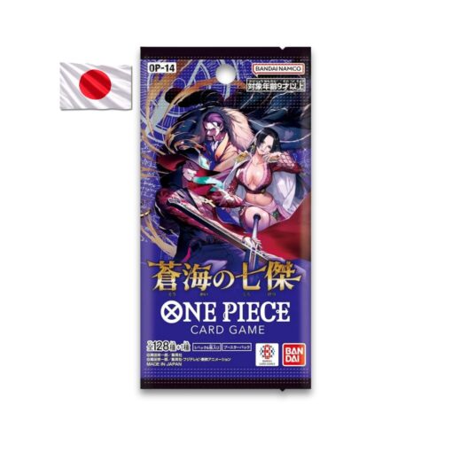 One Piece Card Game – The Azure Sea’s Seven OP-14 (JP) – 1 Sobre