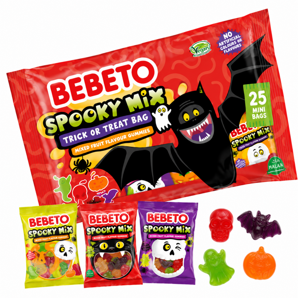 Bebeto Spooky Mix Trick or Treat Halloween 375g