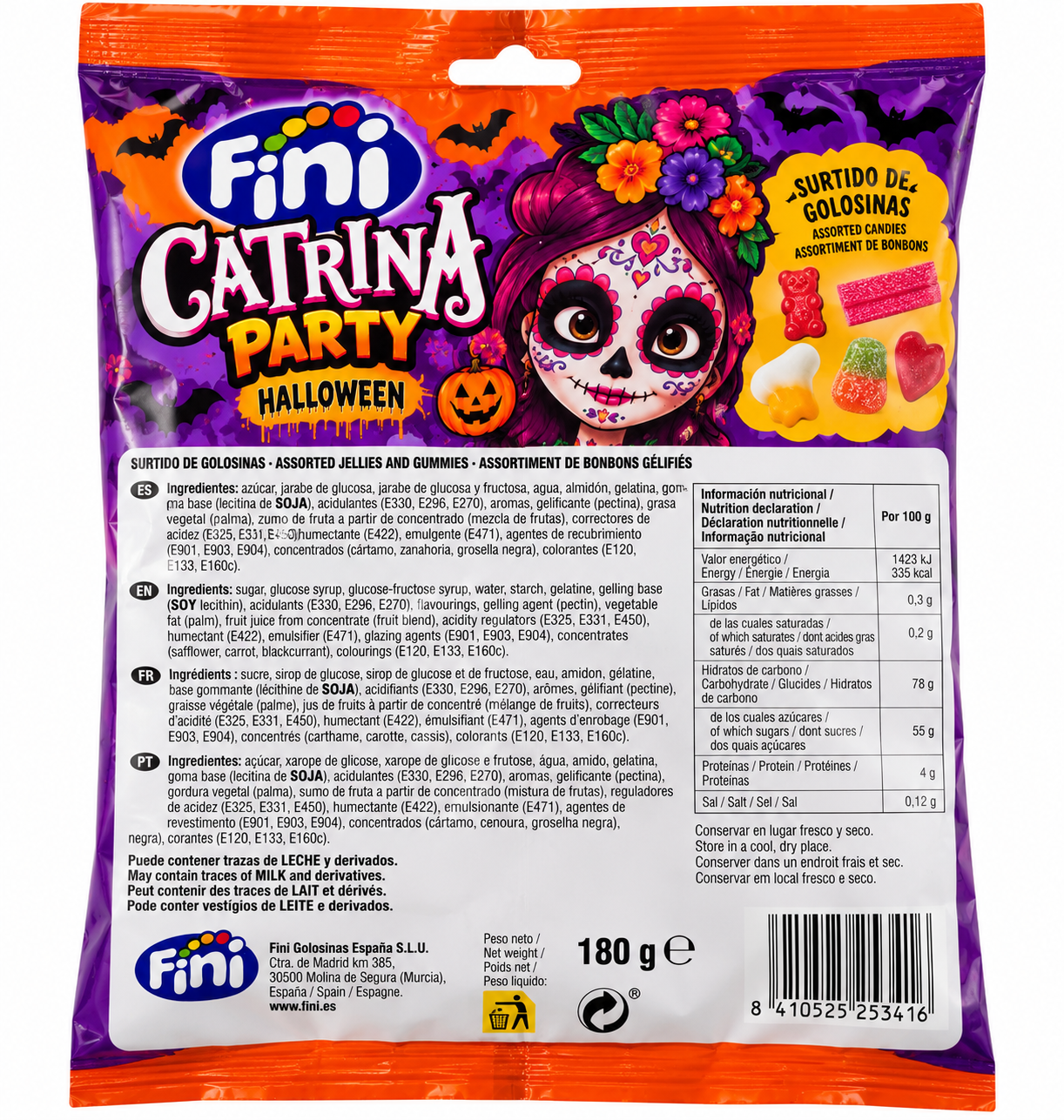 Fini Catrina Party Halloween 180g - Imagen 2