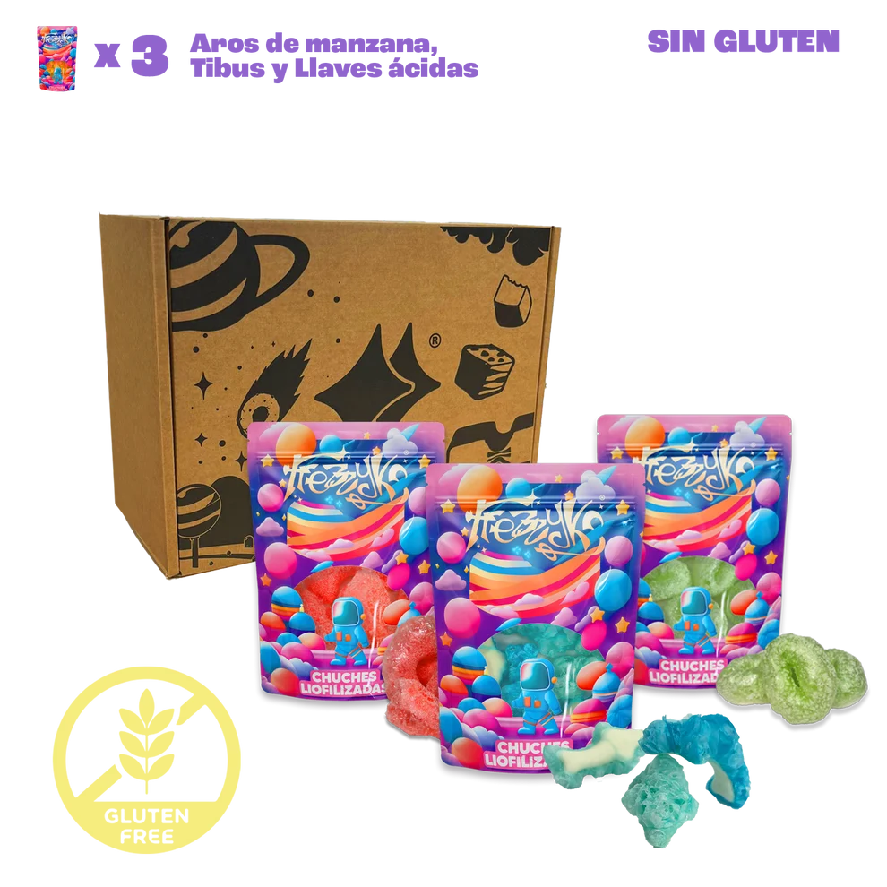 Frezzyks Pack Degustación Sin Gluten – 3 Bolsas