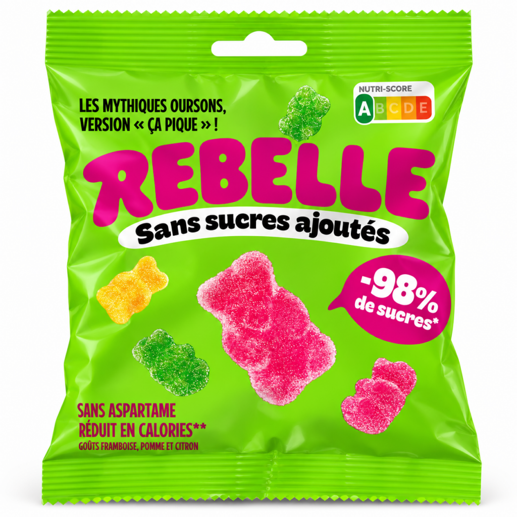 Rebelle Sugary Bears 50g
