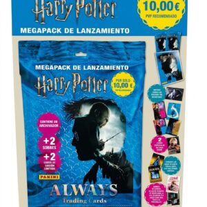 Harry Potter Always Panini – Megapack de Lanzamiento con Álbum y Sobres de Cartas Coleccionables